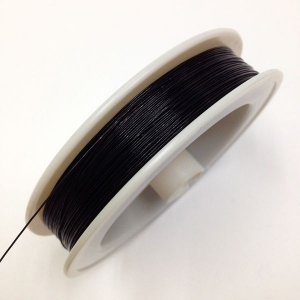 Tiger Tail 0.38mm Black x 4m